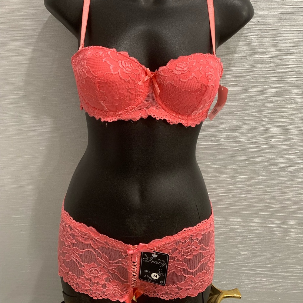 Sexy push up bra set
